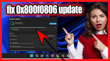 How to fix 0x800f0806 update download or install error in windows 11