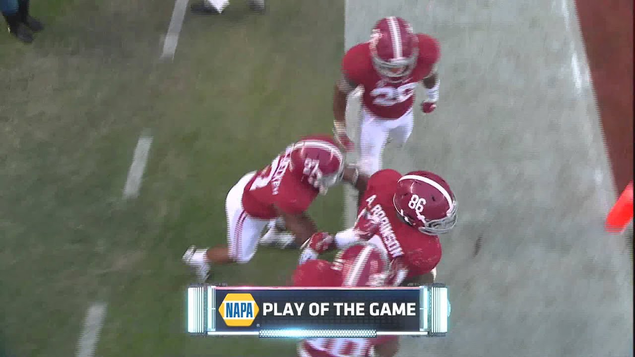 Tennessee Alabama, Play of the Game with Eli Gold YouTube