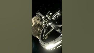 Watch a Giant Ring Space Station Come to Life! #kerbalspaceprogram #ksp