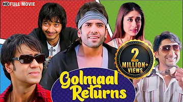 Golmaal Returns - बॉलीवुड कॉमेडी मूवी - Ajay Devgn, Kareena Kapoor, Tushar Kapoor - फुल कॉमेडी मूवी