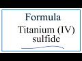 Understanding Titanium Compounds and Ions