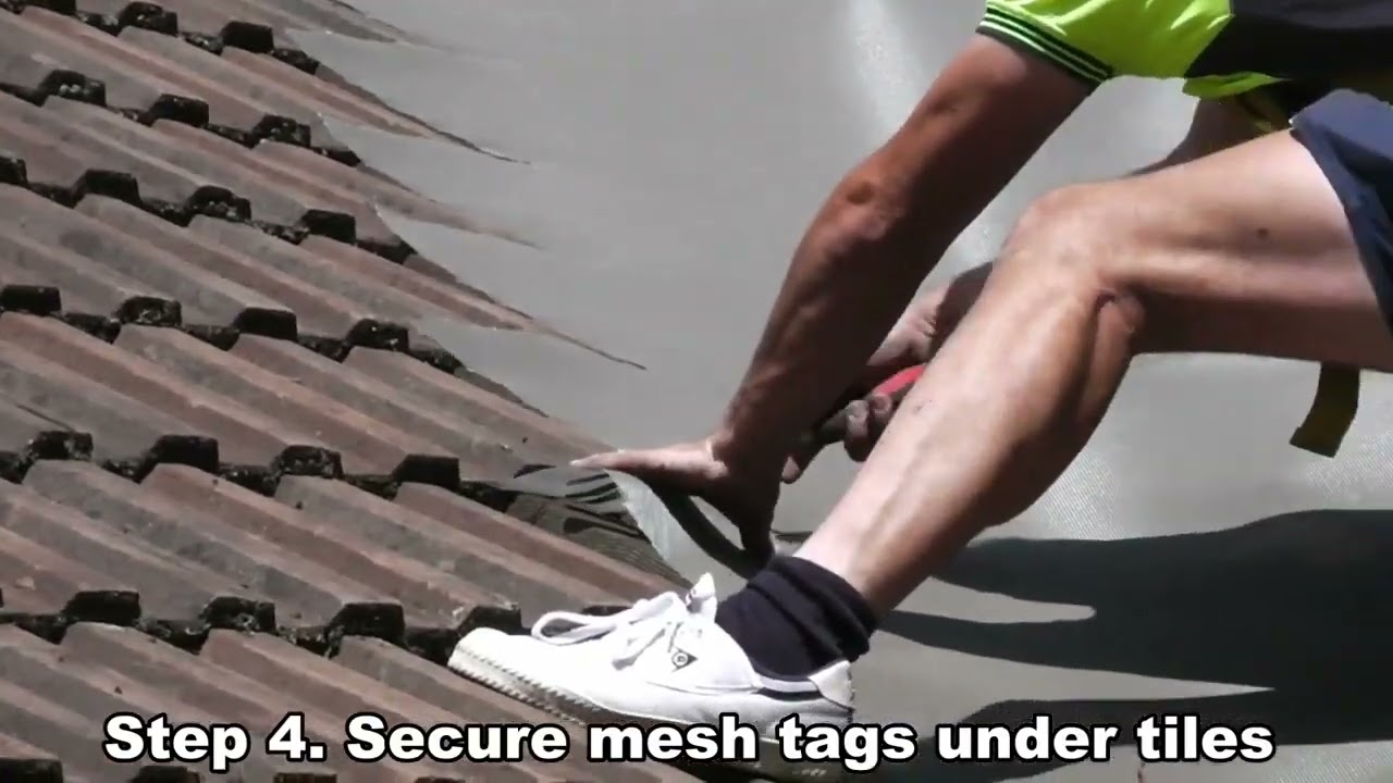 Gutter Guard Tile Roof Valley Installation