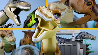 Ultimate Dinosaur Collection | LEGO Jurassic World Dinosaurs Attack! STOP MOTION LEGO | Billy Bricks
