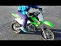 Top speed runs on the 2017 kawasaki KX65. This bike is fast!!!