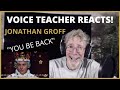 VOICE TEACHER REACTS - Jonathan Groff - HAMILTON  "You'll Be Back" LIVE