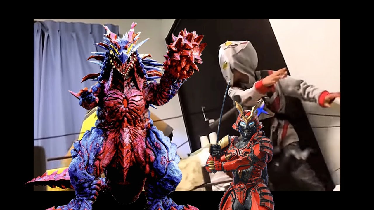 Gurenki & Zaigorg VS Ultraman X & Orb