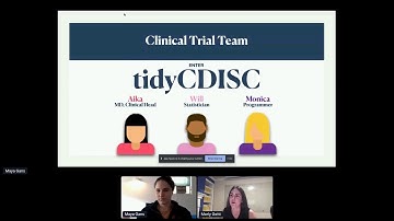 R/Pharma 2020 Day 2.  Maya Gans, Marly Gotti.  tidyCDISC