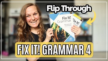 IEW Fix It! Grammar Level 4 | Homeschool Curriculum Flip Through & First Look (2025 Review)