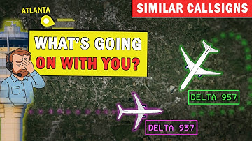 Pilots Making Errors at Busy Atlanta | Terrible Phraseology + Similar Callsigns!