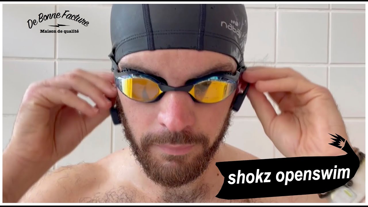 Ecouteur Natation Conduction Osseuse Etanche OPENSWIM MP3 SHOKZ