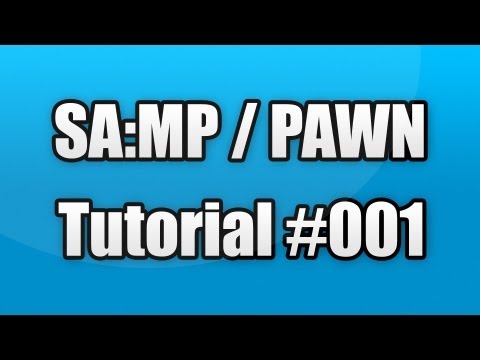 SA:MP / PAWN Tutorial #001 - Server & Client einrichten