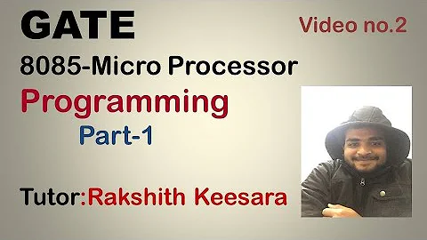 GATE-8085 Microprocessor-programming-part 1(PUSH,POP,Store,Load,XTHL,XCHG,SPHL, PCHL,data transfer)