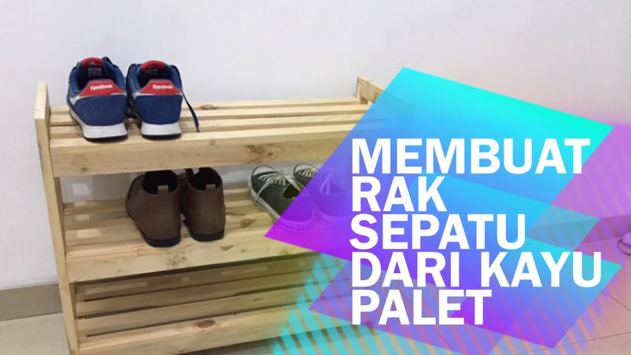  Cara  Membuat  Rak  Sepatu  dari  Kayu  Palet YouTube