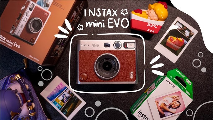 FUJIFILM Instax mini Evo Brown / Cámara instantánea