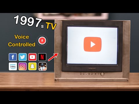 How I Transform OLD TV into Smart TV - Voice Controlled