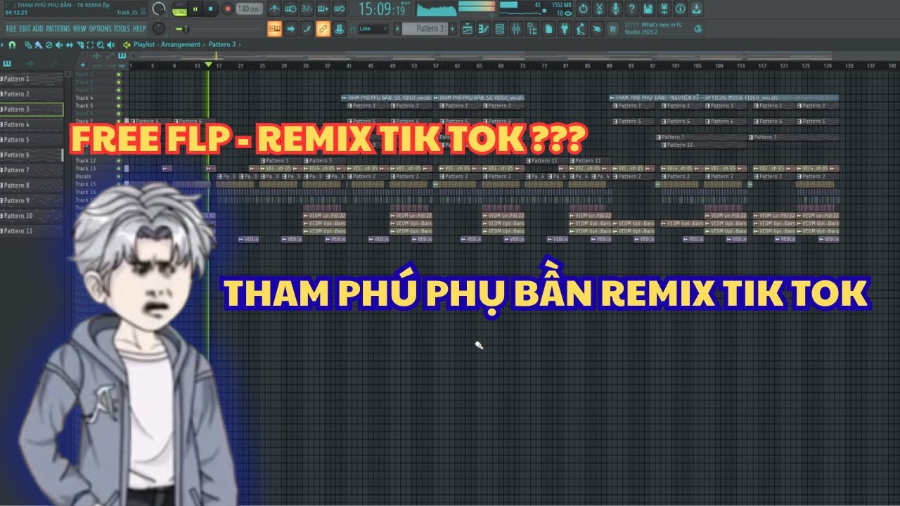 Free FLP / Tham Phú Phụ Bần Remix Tik Tok