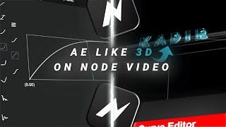 ae like 3D Text on Node Video (+Preset)