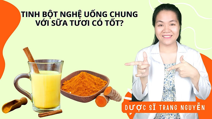 Uống tinh bột nghệ với gì là tốt nhất