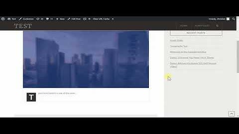 Sticky Sidebar in X Theme