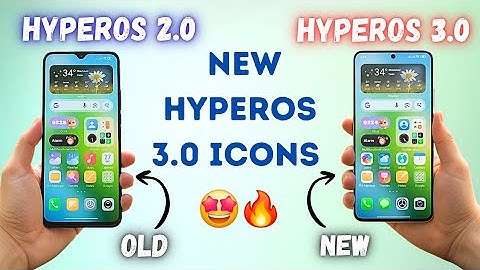 New HyperOS 3.0 Icons on Any Xiaomi Device🤯 | HyperOS Customization Tutorial⚡️ #xiaomi #hyperos3