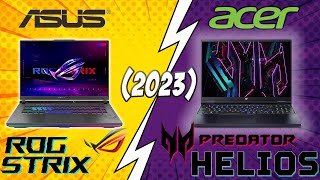 Asus ROG Strix G16 Vs Acer Predator Helios 16 (2023) | Neck To Neck Competition ?