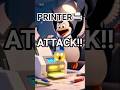 🐧Office Penguin VS The Printer 🖨️ |#shorts #3danimation