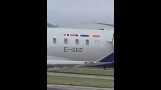 SAS CityJet CRJ-900LR Takeoff | Manchester #aviation #airplane #airport