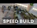 Speed Build Bandai HG 1/144 Graze Standard/Commander Type #TekketsuNovember