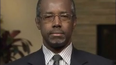 Dr. Ben Carson: Racial Profiling Not The Real Threat To Young Black Men