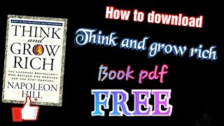 HOW to download Think and grow rich free book pdf screenshot 5
