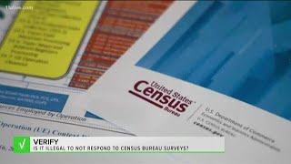 Verify: Is it illegal to not respond to census bureau surveys?
