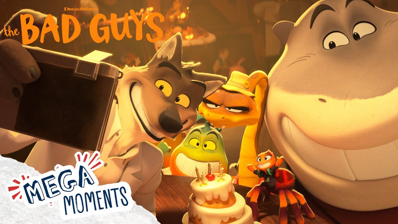 The Bad Guys Most EVIL Moments! 🐺 🚨 | Movie Moments | Compilation | Mega Moments