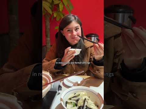 Chinese table manners