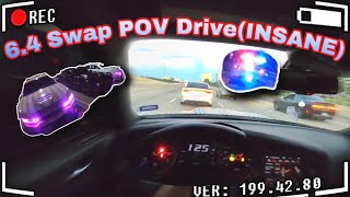 6.4 Swap Burberry Charger POV Drive😈(INSANE CUTUP)🏎💨