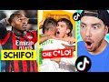 JUVE-MILAN che SCHIFO!! - ROMA PRIMA ma SCHERZIAMO!? - REAZIONE TIKTOK sul CALCIO! ⚽