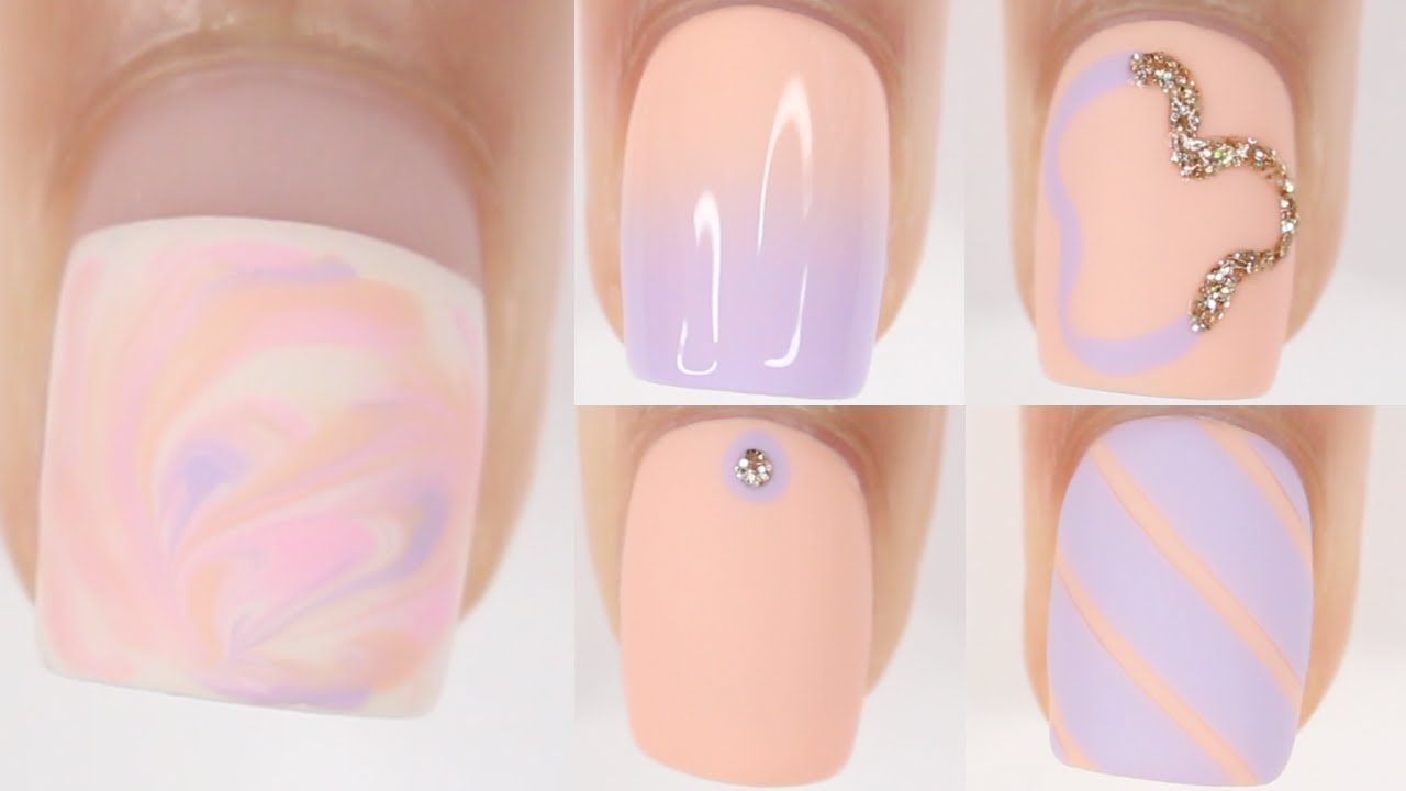 EASY SPRING NAIL DESIGNS | spring nail polish colors nail art ...