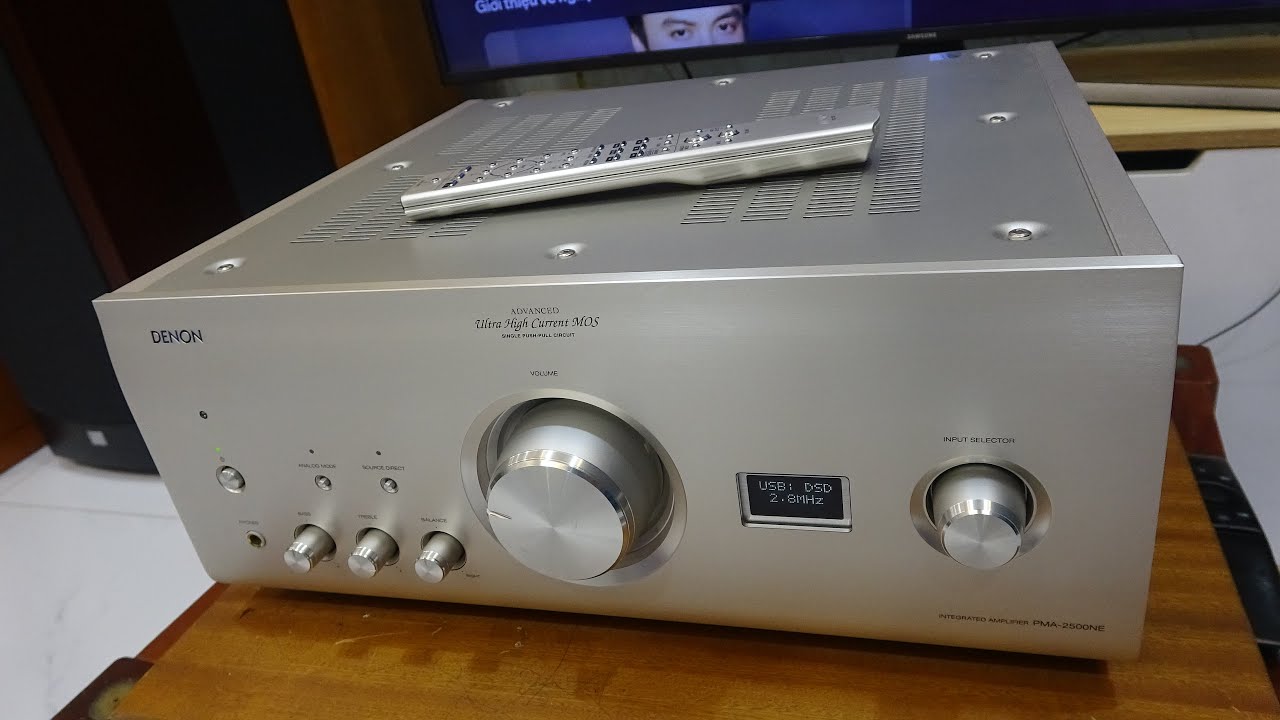 Test siêu phẩm Denon Pma 2500ne tích hợp dac 32bit made in Japan