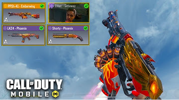 *NEW* SECOND CHANCE DRAW UNLOCKED | PPSH-41 EMBERWING | EHTER GETAWAY | LUCKY DRAW | CODM | SEASON 1