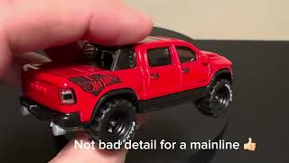 Hot Wheels mainline Unboxing and a before and after wheels swapped.
