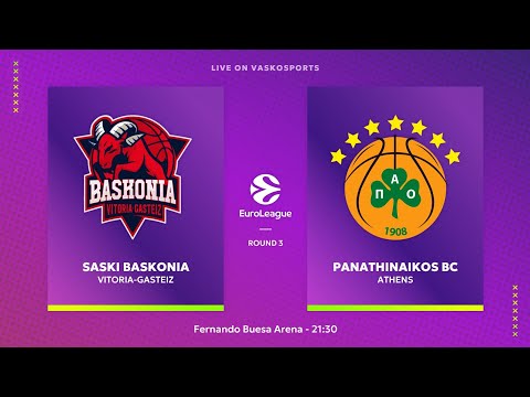 🔴 LIVE | ΜΠΑΣΚΟΝΙΑ - ΠΑΝΑΘΗΝΑΪΚΟΣ AKTOR | EUROLEAGUE | BASKONIA - PANATHINAIKOS | 9/10/25