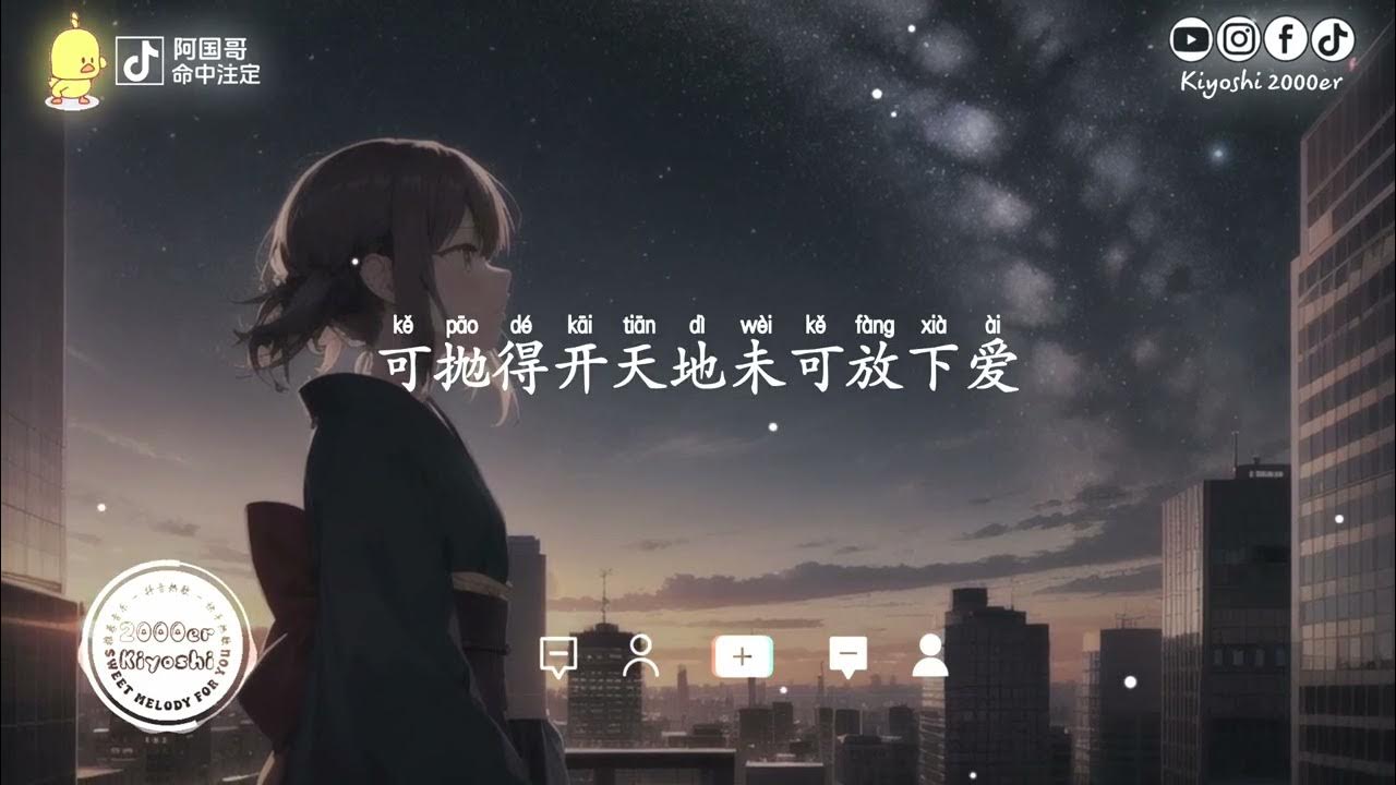 阿国哥 - 命中注定 (抖音热播版)『命运轮回中相识相爱恋,茫茫人浪遇着便如愿,深深的压抑』【高音質 动态歌词MV/PinyinLyrics】 阿国哥 - 命中注定 (抖音热播版)『命运轮回中相识相爱恋,茫茫人浪遇着便如愿,深深的压抑』【高音質 动态歌词MV/PinyinLyrics】