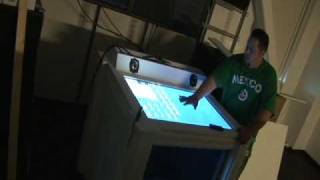 Labyrinth Greek Style Multi-touch Table
