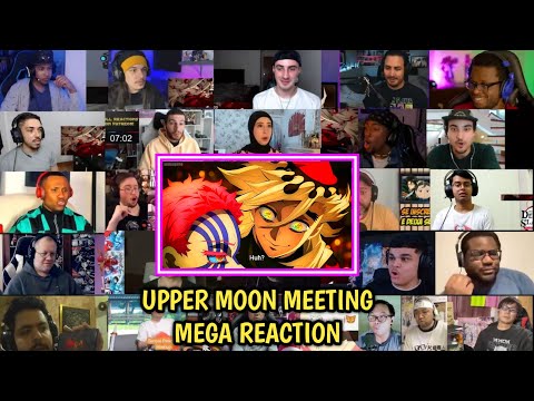 Upper Moon Meeting Mega Reaction | Demon Slayer Season 3 Episode 1 Reaction Mashup | 鬼滅の刃 刀鍛冶の里編