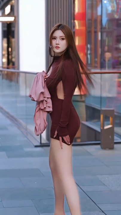 TOP CHINA BEAUTIFUL GIRL STREET FASHION STYLE OUTFIT TIKTOK TRENDY 🔥🥀#remix