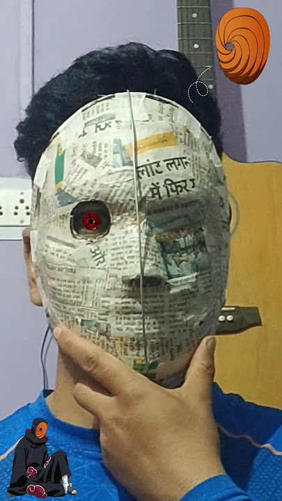 Obito Mask Try-On | First Fit Test | Work in Progress #obito #naruto #obitomask