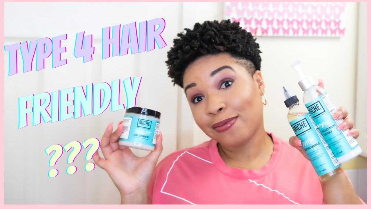 Are These New Miche Beauty Products Type 4 Hair Friendly??? Leave It 2