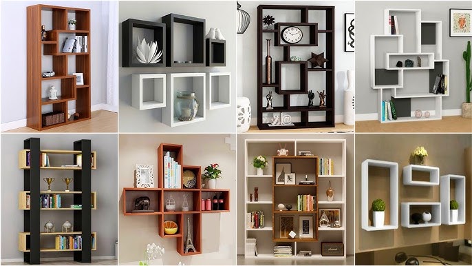 Top 20 Corner Wall Shelves design ideas 2022, Wooden Bookshelf, Creative  wall Shelf Designs