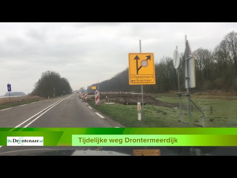 VIDEO | Vooral restaurant At Sea is blij met tijdelijke Drontermeerdijk: „Wat wil je nog meer”