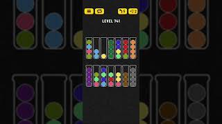 Ball Sort - Color Puzzle Game - Level 741 - Walkthrough SOLVED by RobotPlayer AI!!!