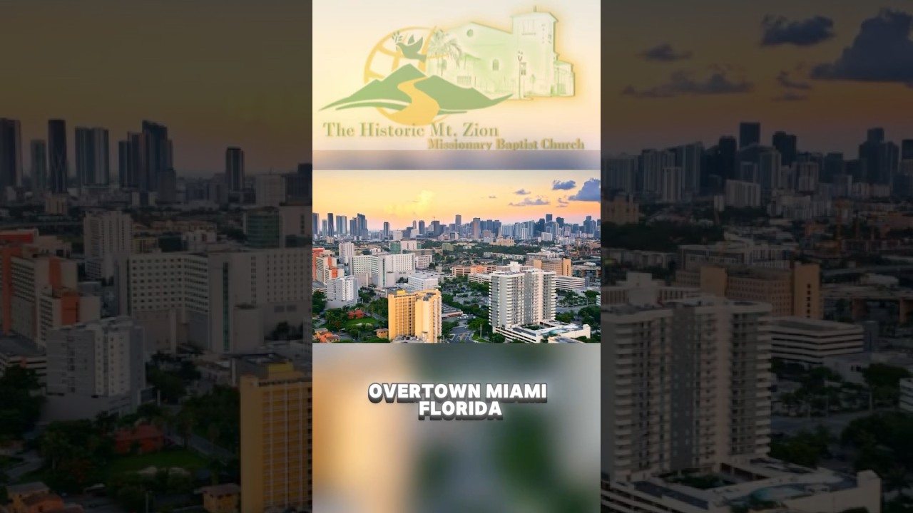 The Oldest Church Building Standing Firm in OverTown FL. (Historic Mt.Zion)1896 Rev.A.Hunter Sr.